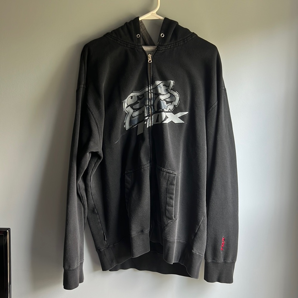Vintage Fox Racing Oversized Hoodie